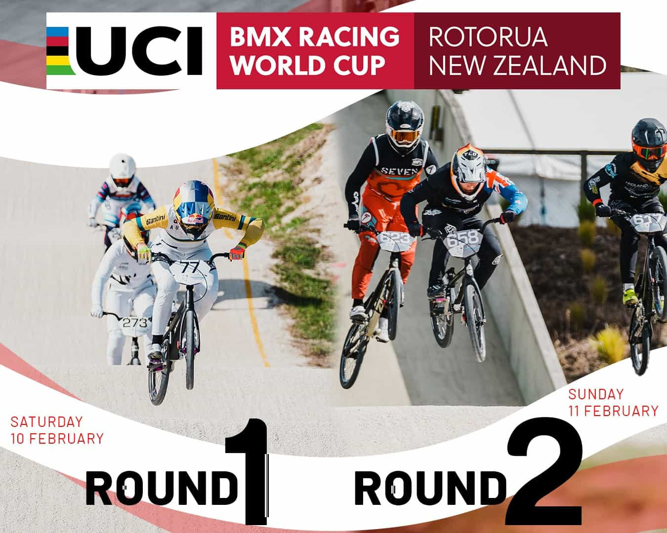 BMX Racing World Cup Showdown in Rotorua - World's best set for UCI event