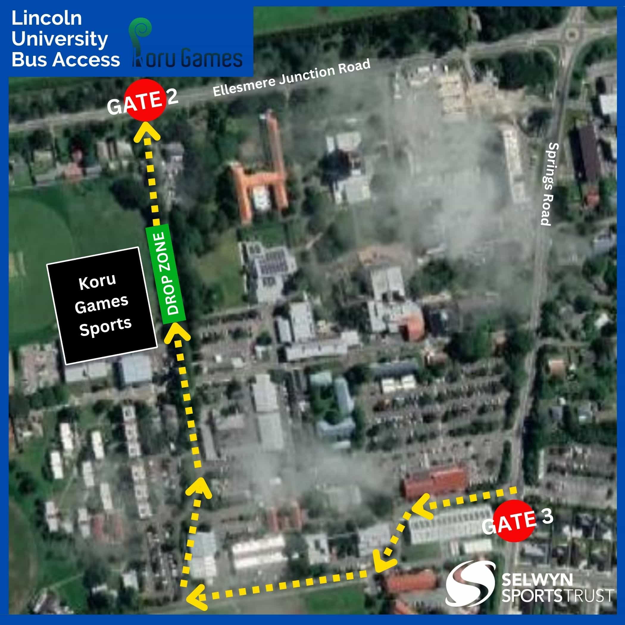 Bus Parking Lincoln University - 1