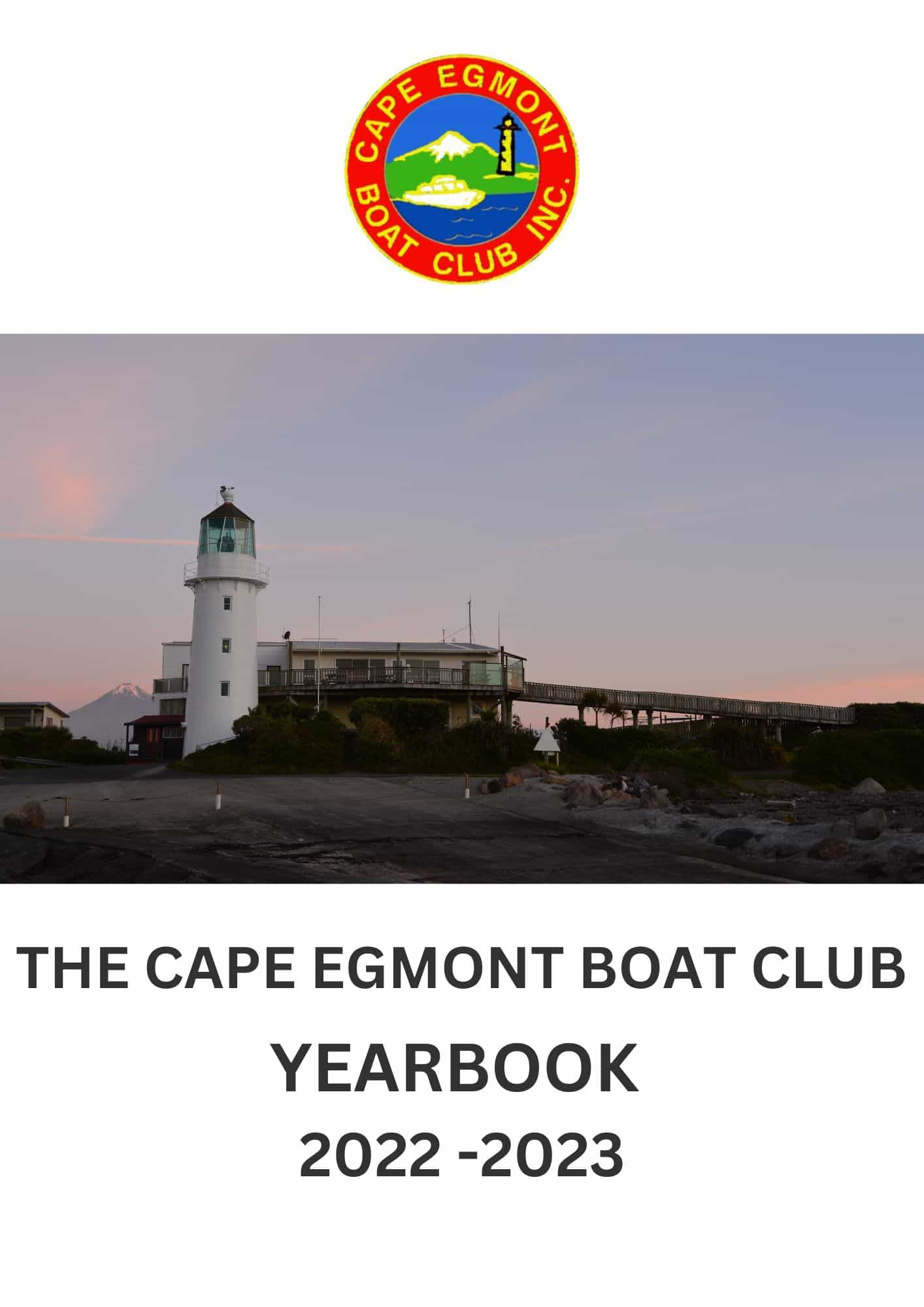 Cape Egmont Boat Club - Yearbooks