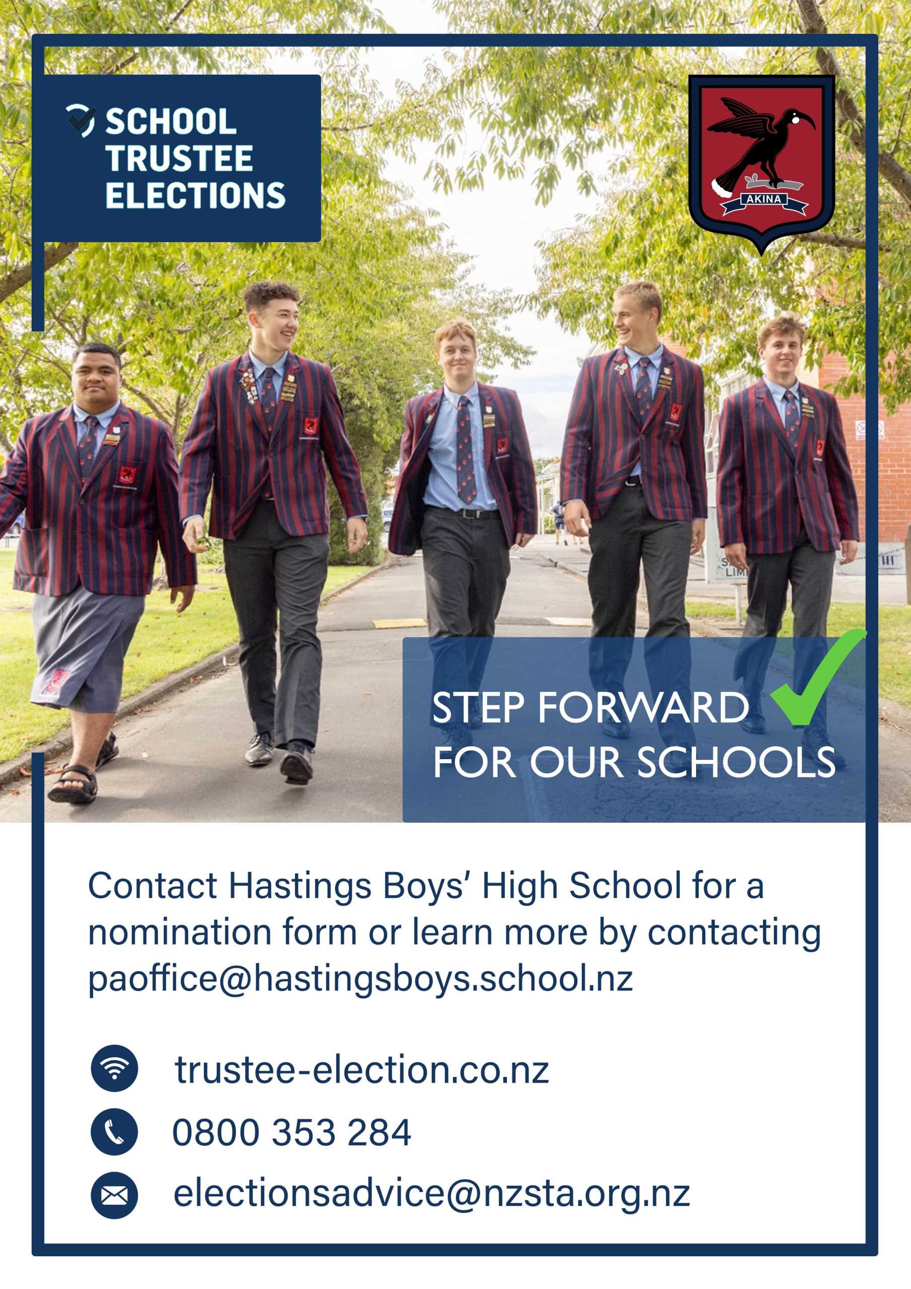 Hastings Boys' High School Home