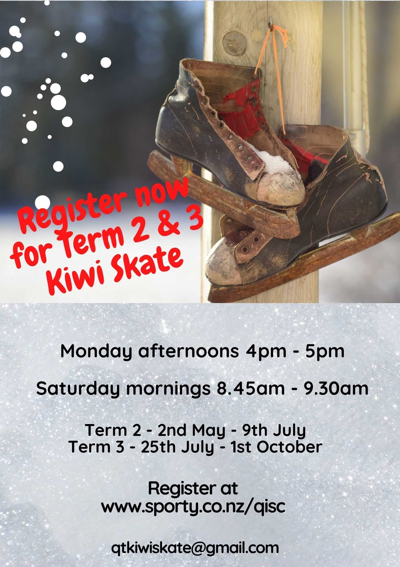 Kiwi Skate Poster