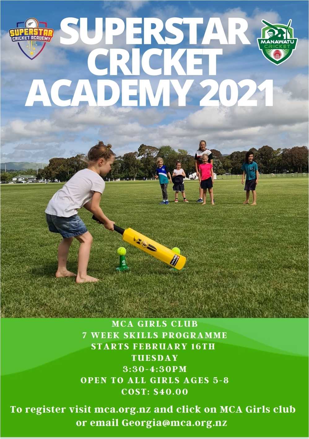 Superstar Cricket Academy 2021 MCA Girls Club