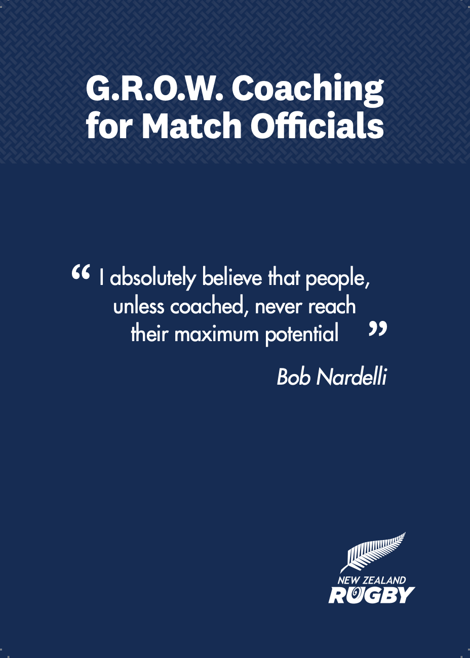 King Country Rugby Referees Association Referee Coaching