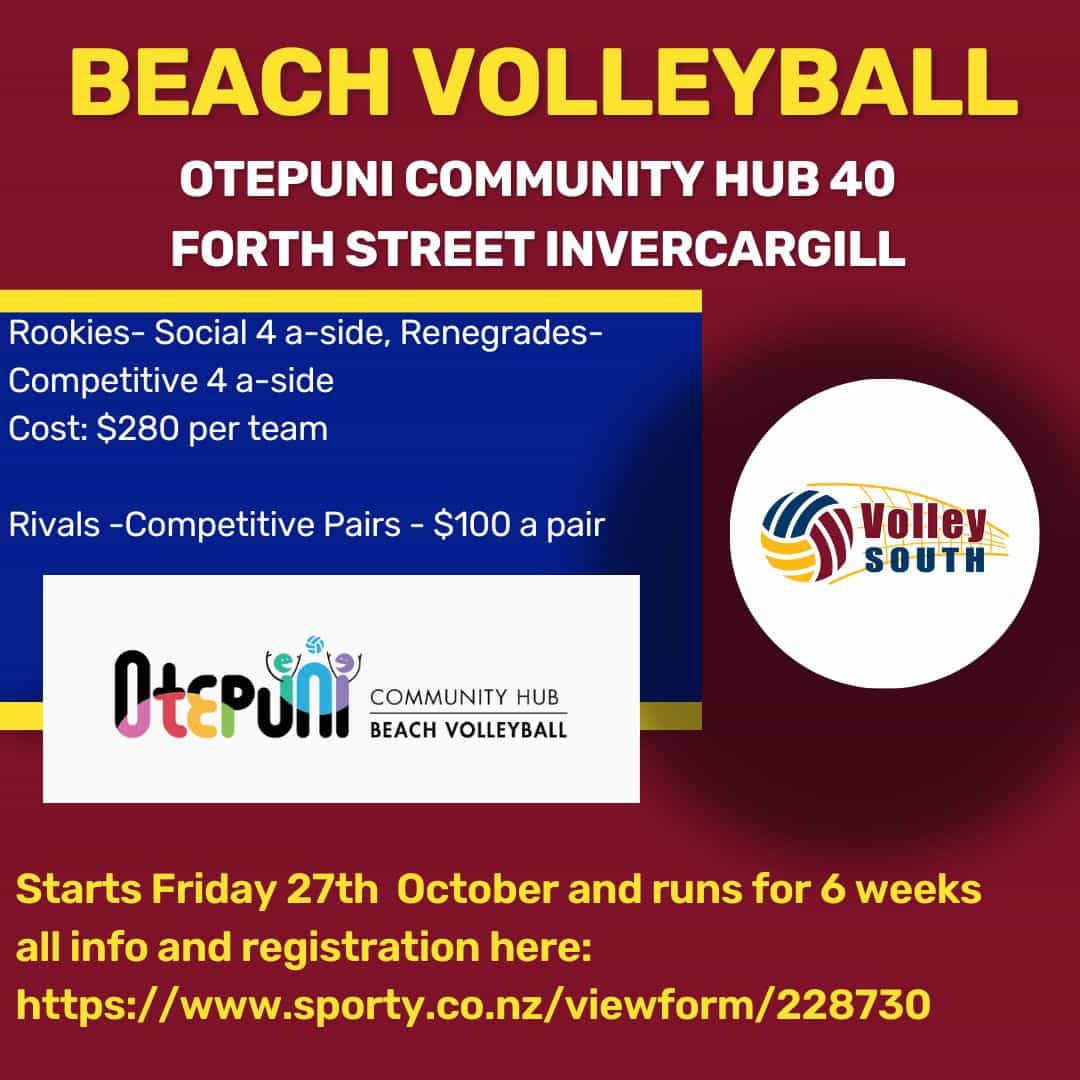 Beach Volleyball entries open!