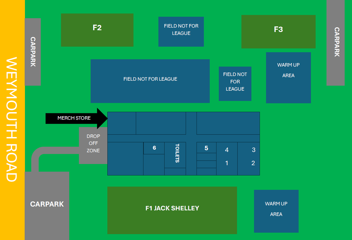 Manurewa Marlins RLFC - Marlins Field Layout