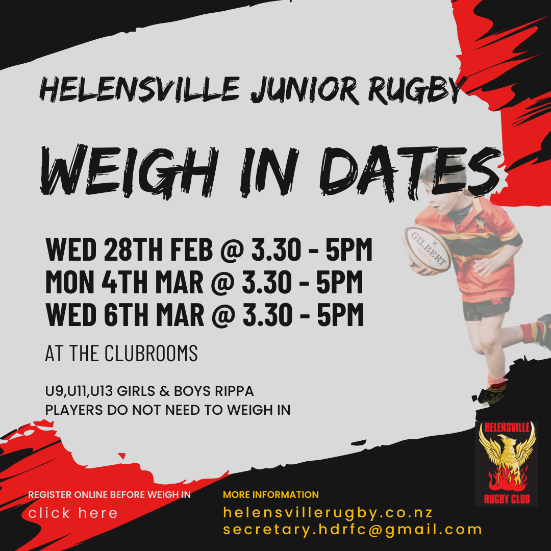 Junior Rugby & Rippa 2024 Season