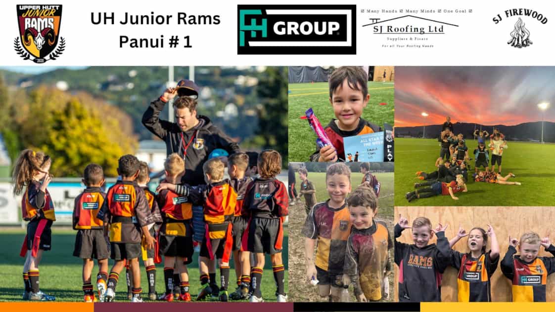 Upper Hutt Rames Upper Hutt Junior Rams RFC eNewsletter - 12 March 2024