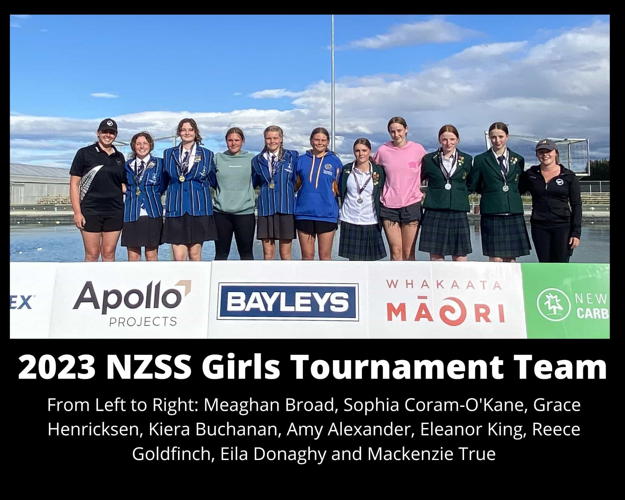 2023 NZSS tournament teams - 2