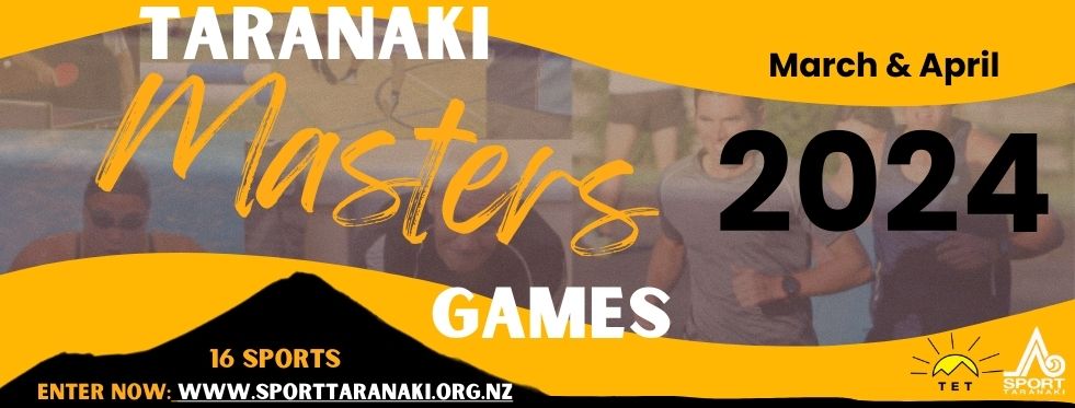 Taranaki Masters Games Header - 1