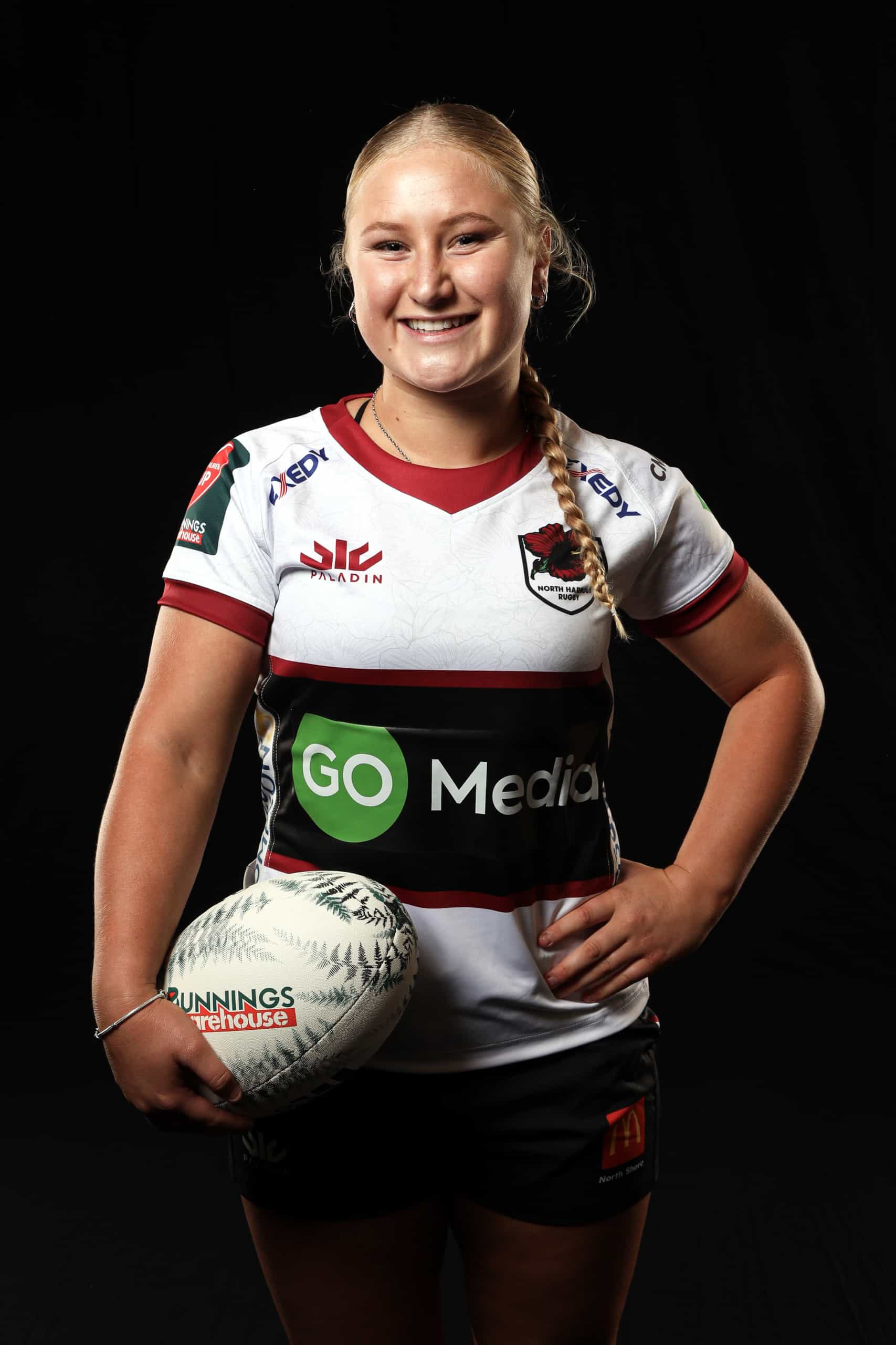 North Harbour Rugby Women Portrait Session, North Harbour Stadium, Tuesday 25th July 2023. Photo: Shane Wenzlick / www.phototek.nz