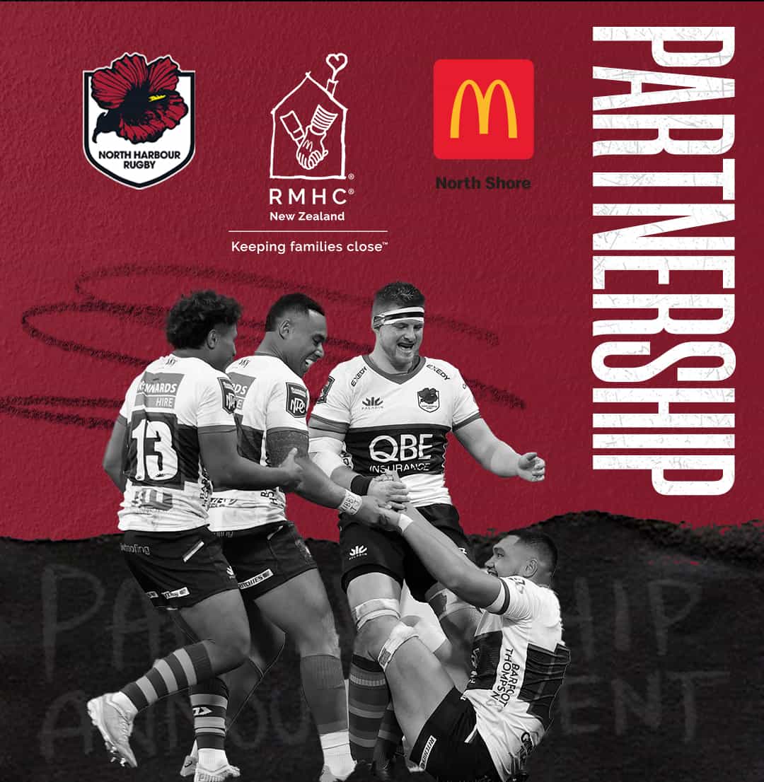 RONALD MCDONALD HOUSE CHARITIES NEW ZEALAND JOINS HARBOUR RUGBY FAMILY