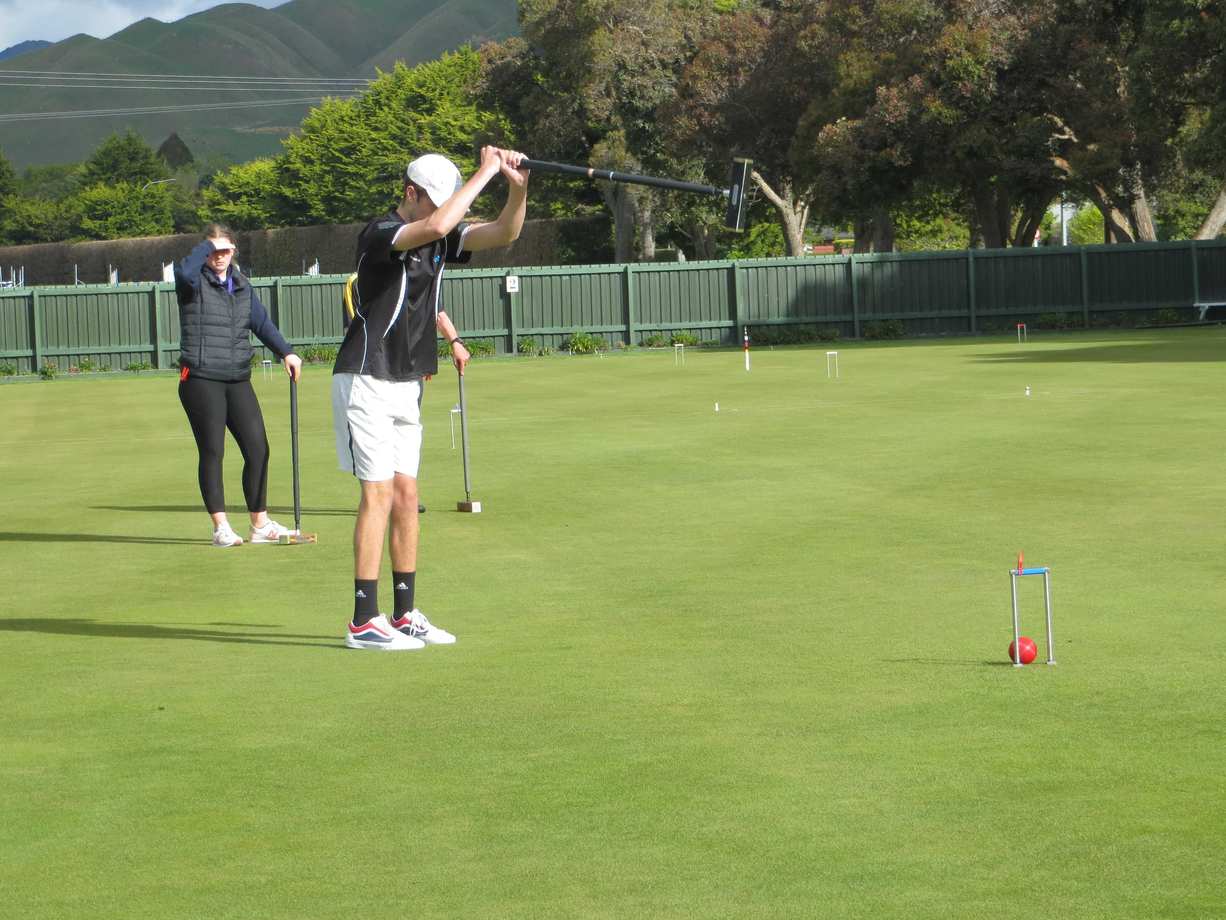 Waikanae Croquet Club Waikanae 6+ Doubles/Singles Golf Tournament