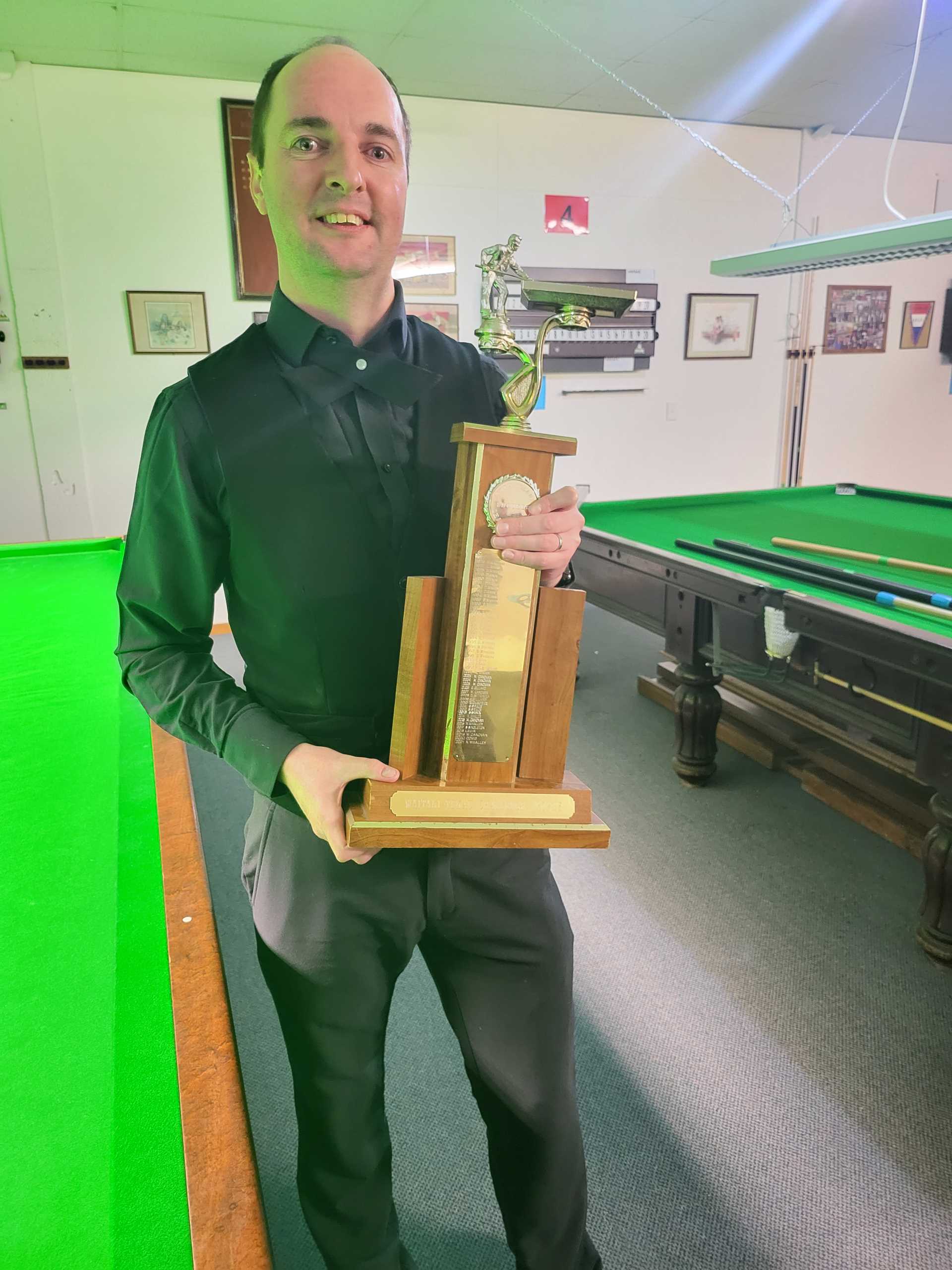 Redgrove wins his 1st NZ Major Title