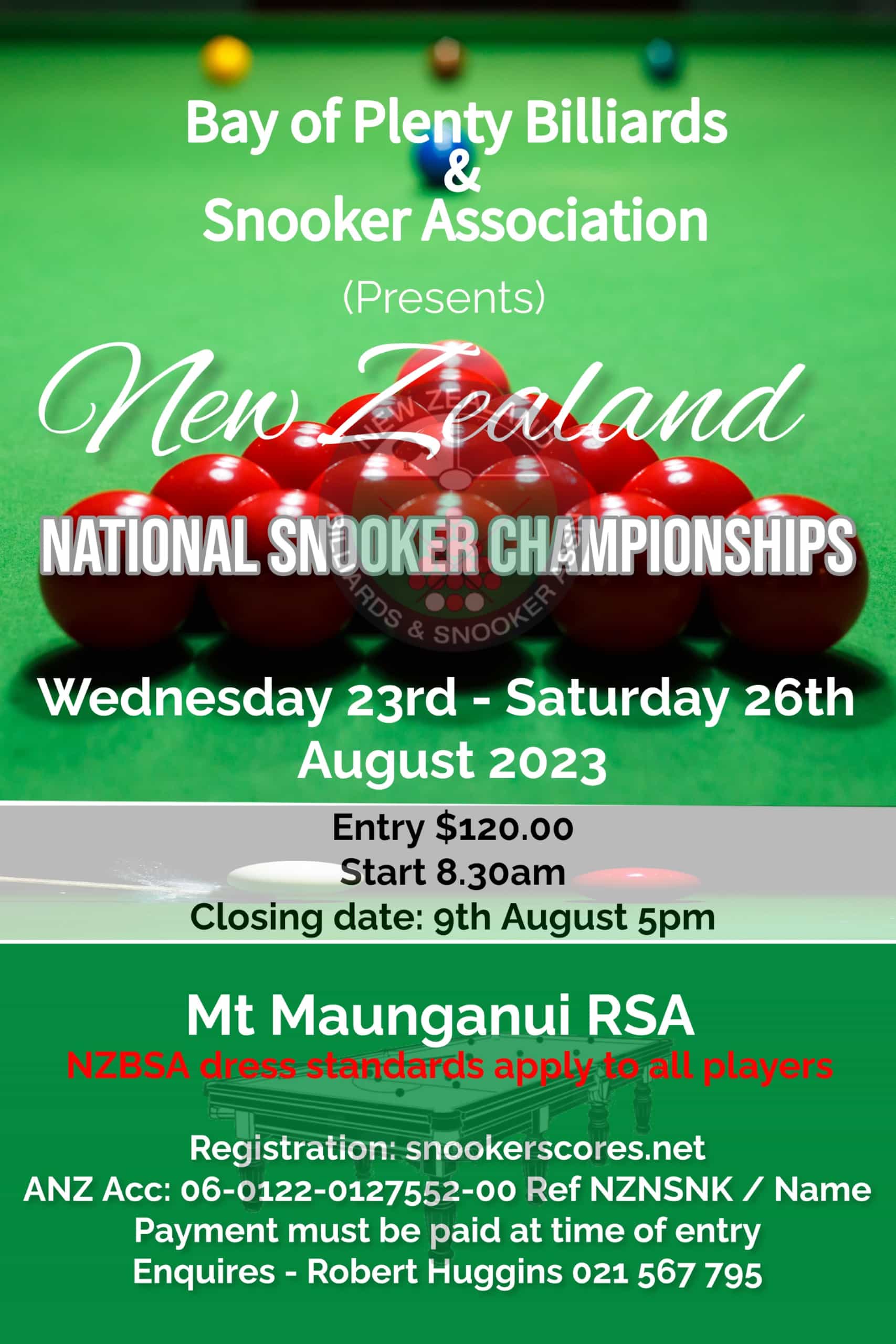 2023 National Snooker Championships