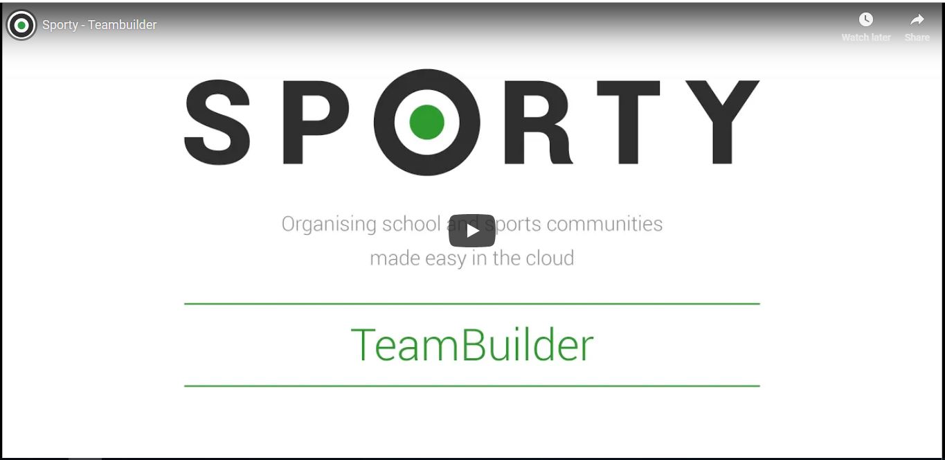 Sporty Team Builder