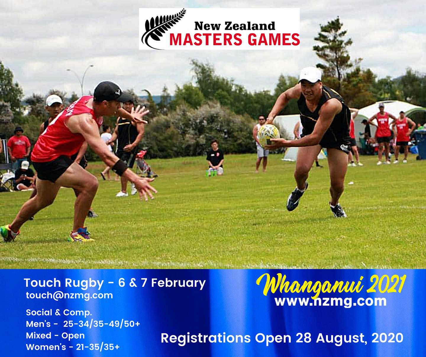 Touch Whanganui Whanganui Masters Games