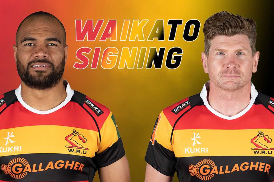 Waikato Signs Patrick Osborne and Adam Thomson for the 2020 Mitre 10 Cup