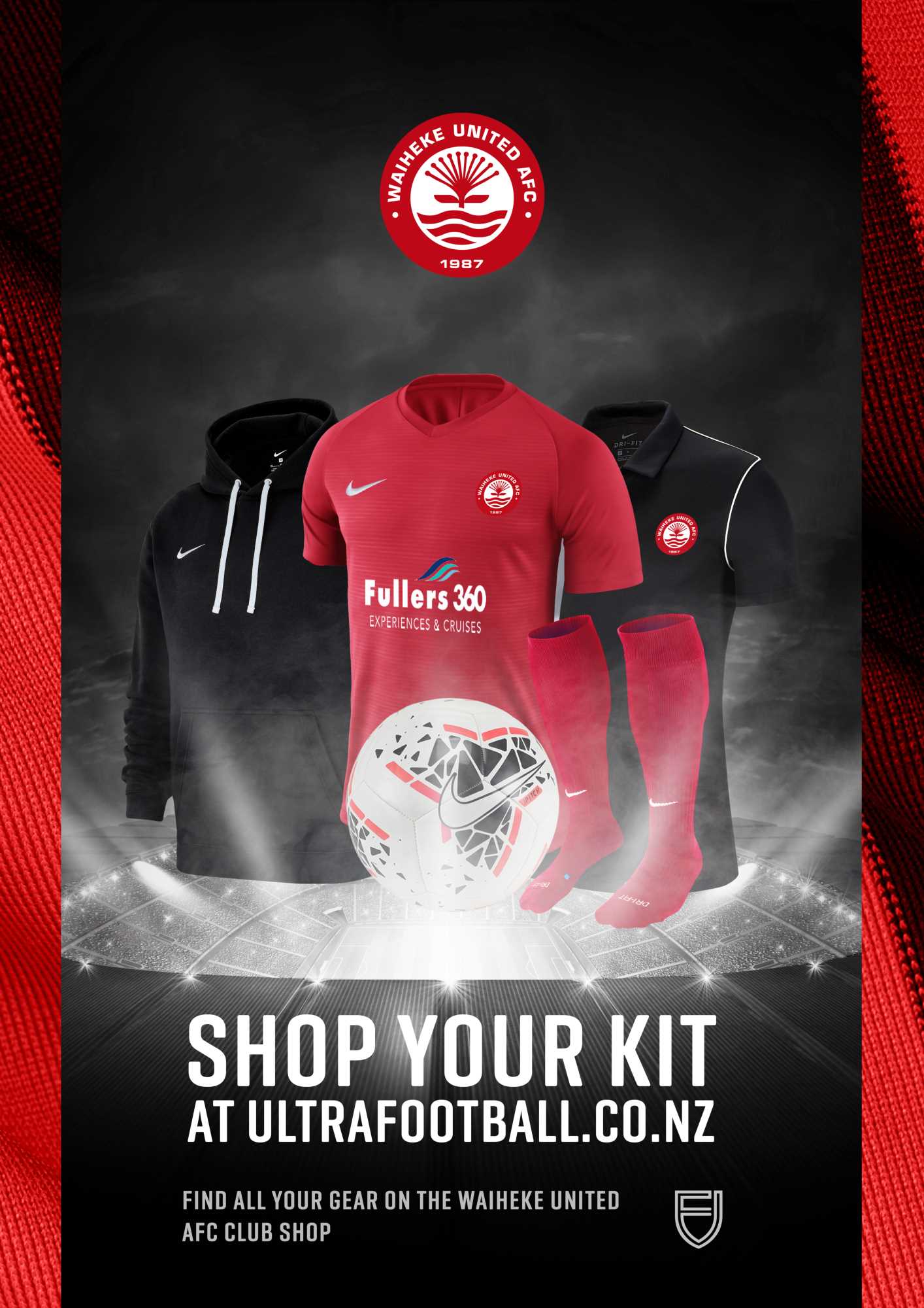 Waiheke United Shop Ultra Football