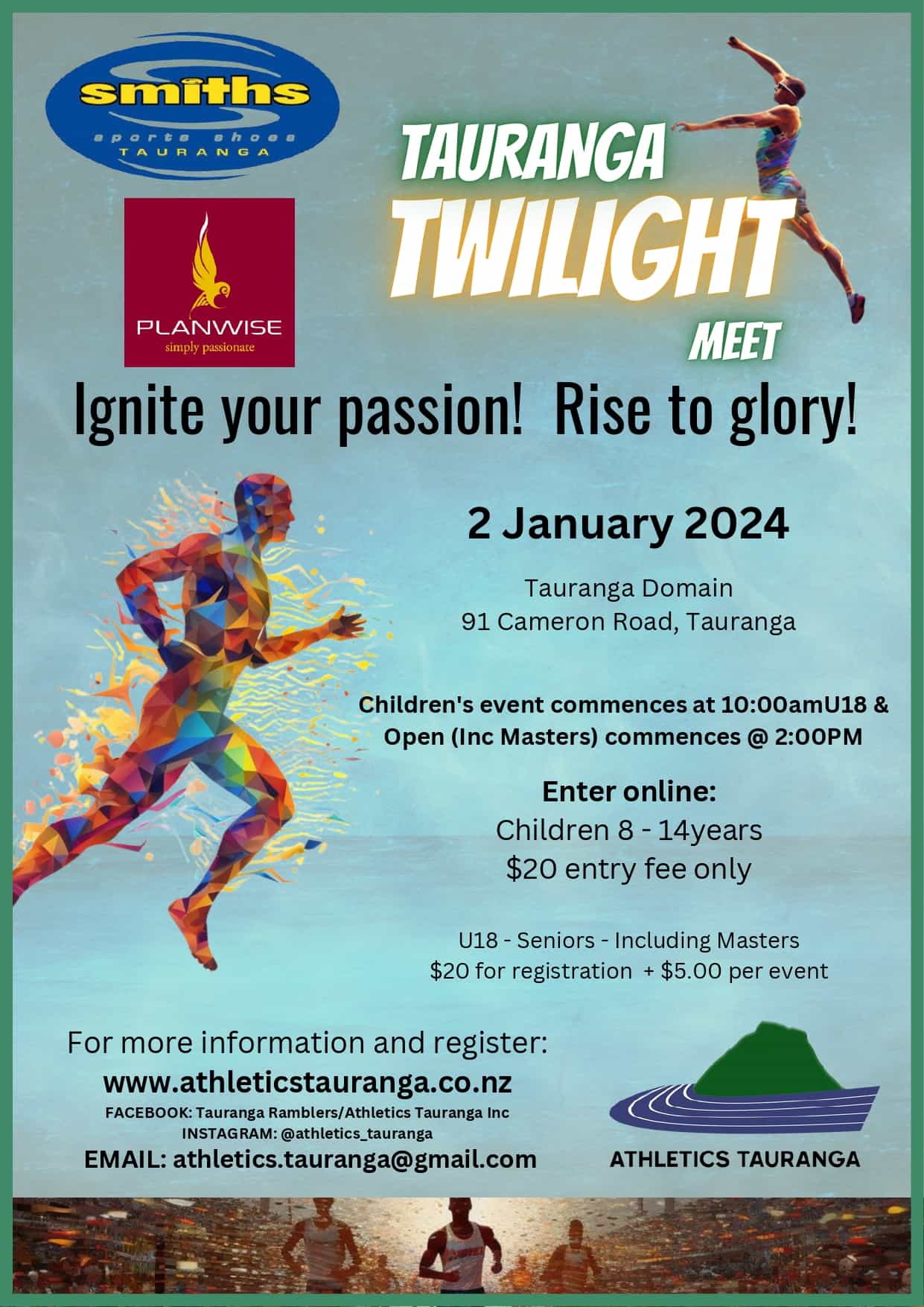 Athletics Tauranga Inc Home