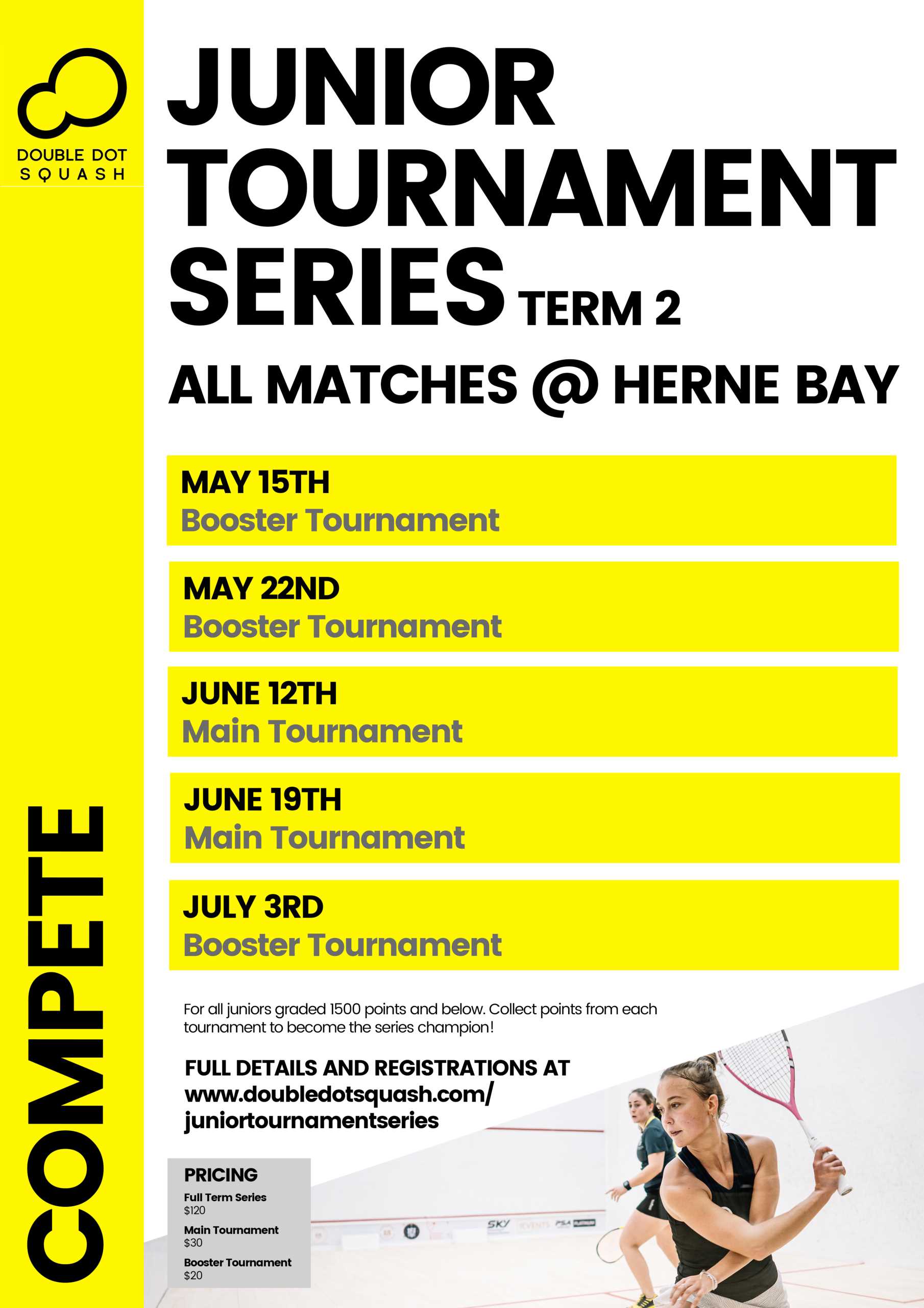 Squash Auckland Junior Competition