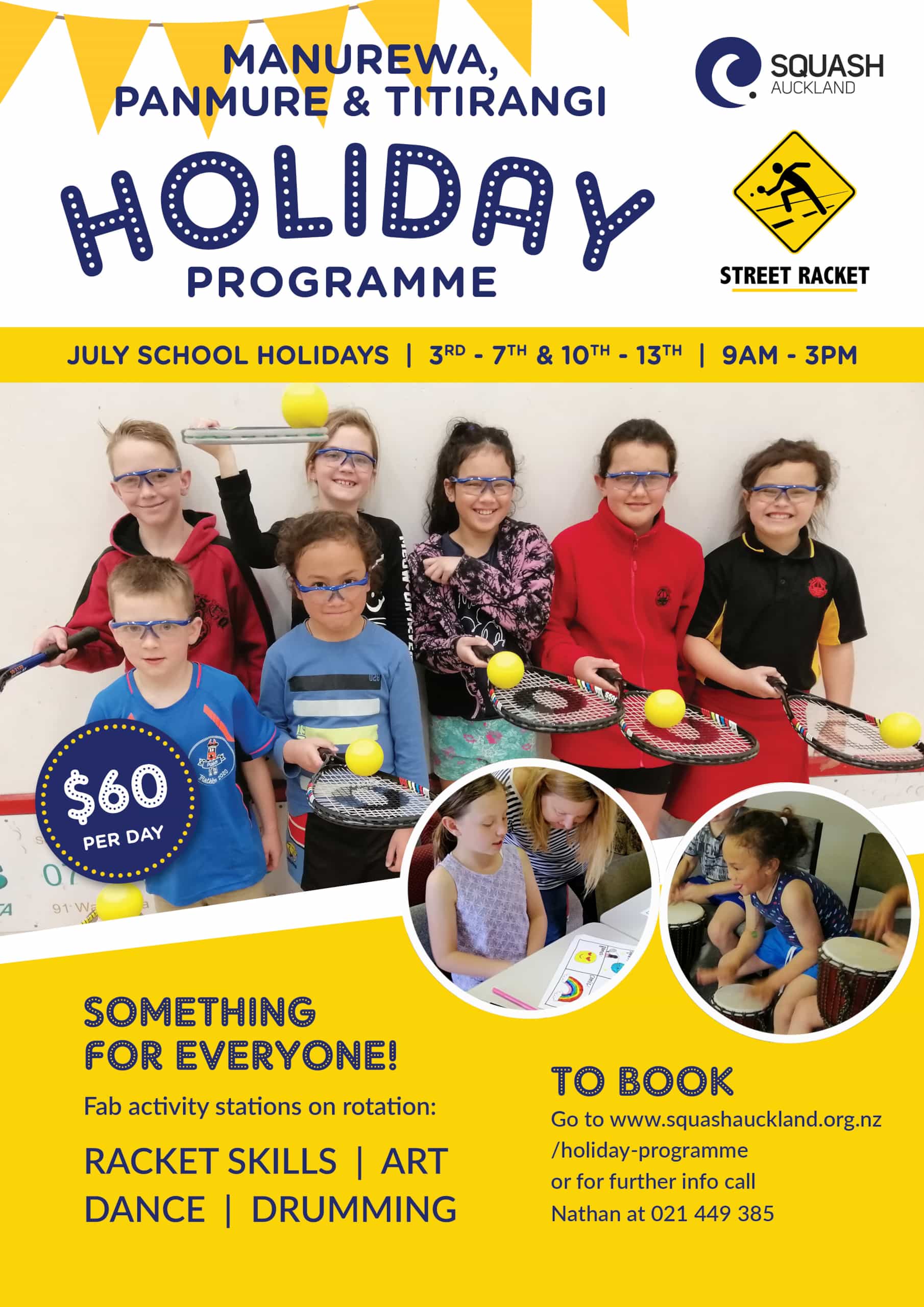 Squash Auckland Squash Auckland Street Racket Programme