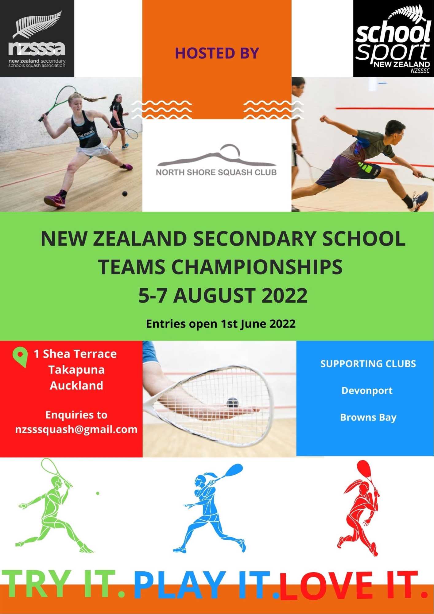 2022 New Zealand Secondary Schools Squash Teams Championships