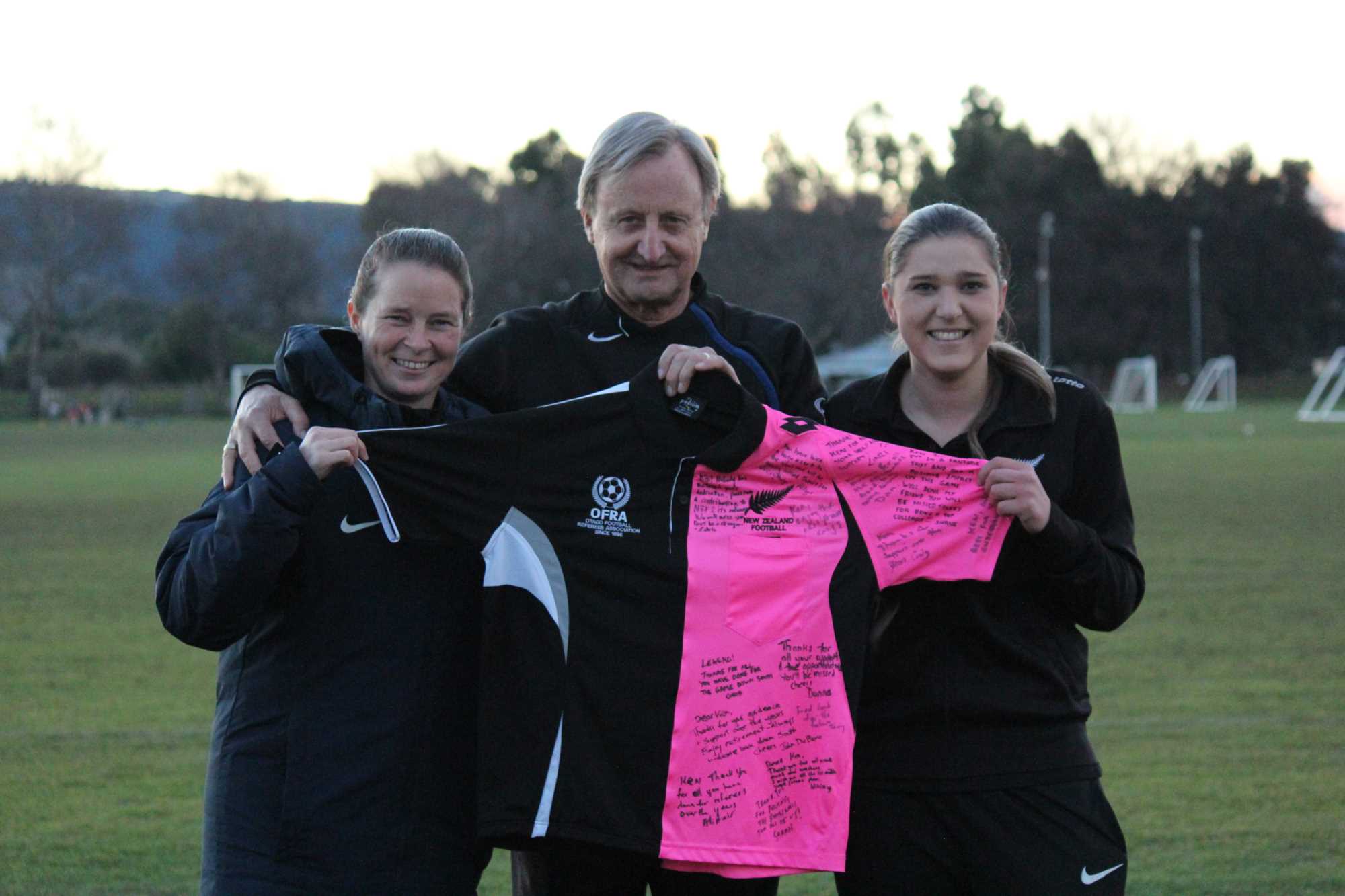 New Zealand Football's Ken Wallace visits the region to host Referee