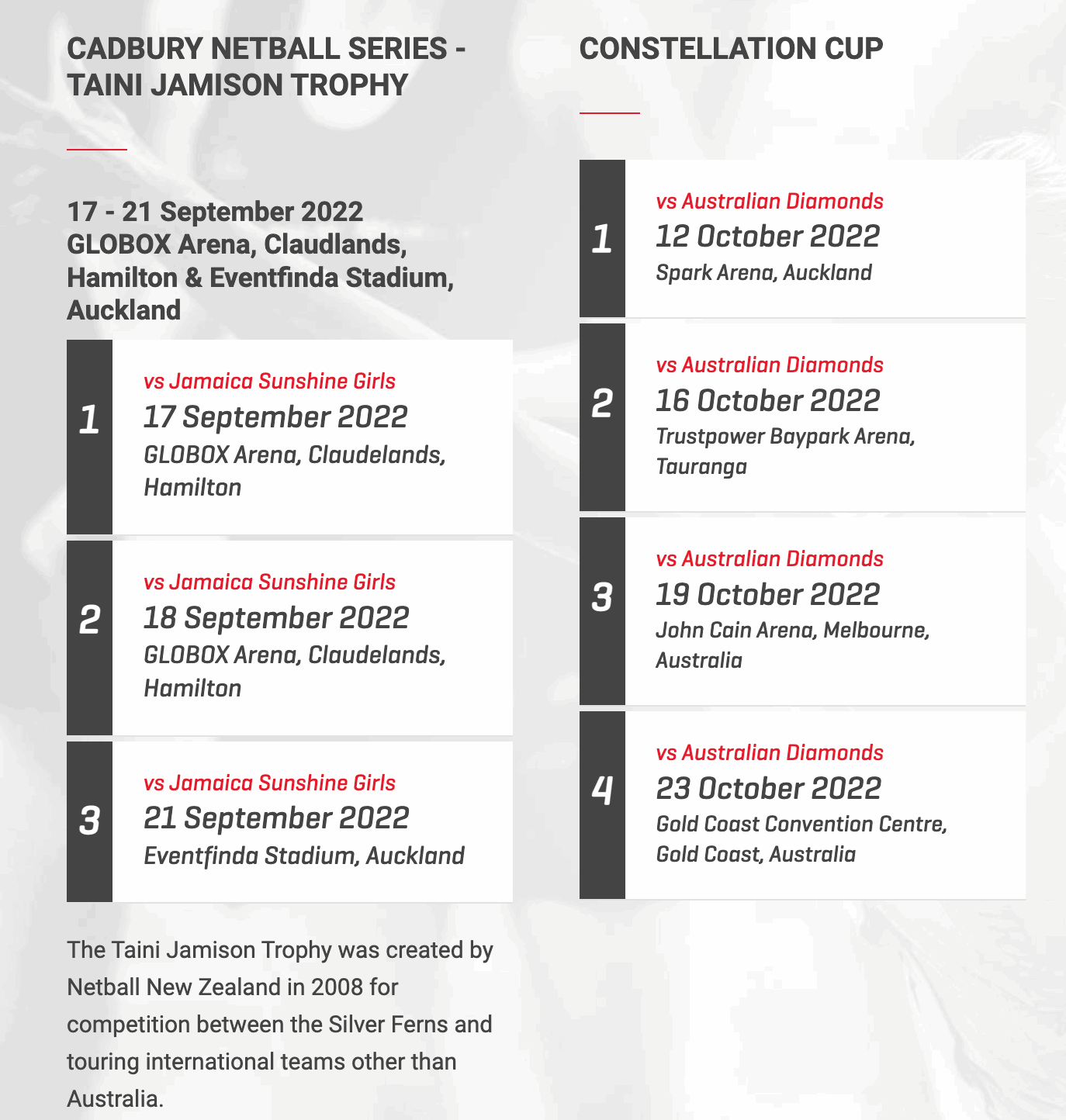 International Events