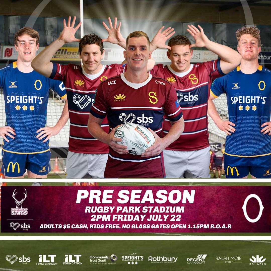 Tickets on sale now for Stag's Pre-Season home games