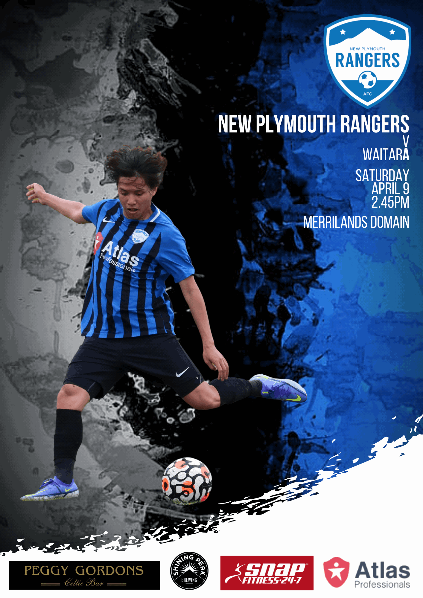 New Plymouth Rangers (AFC) - Match Day Programmes