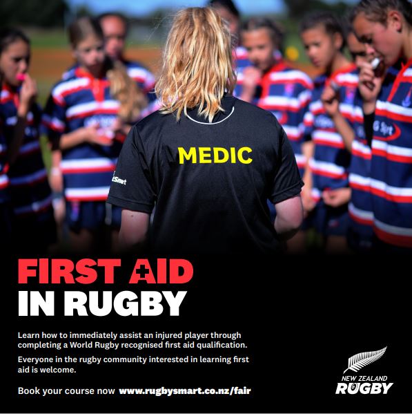 REGISTER FOR THE FIRST AID IN RUGBY (FAIR) COURSE