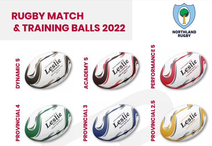 RUGBY MATCH & TRAINING BALLS 2022
