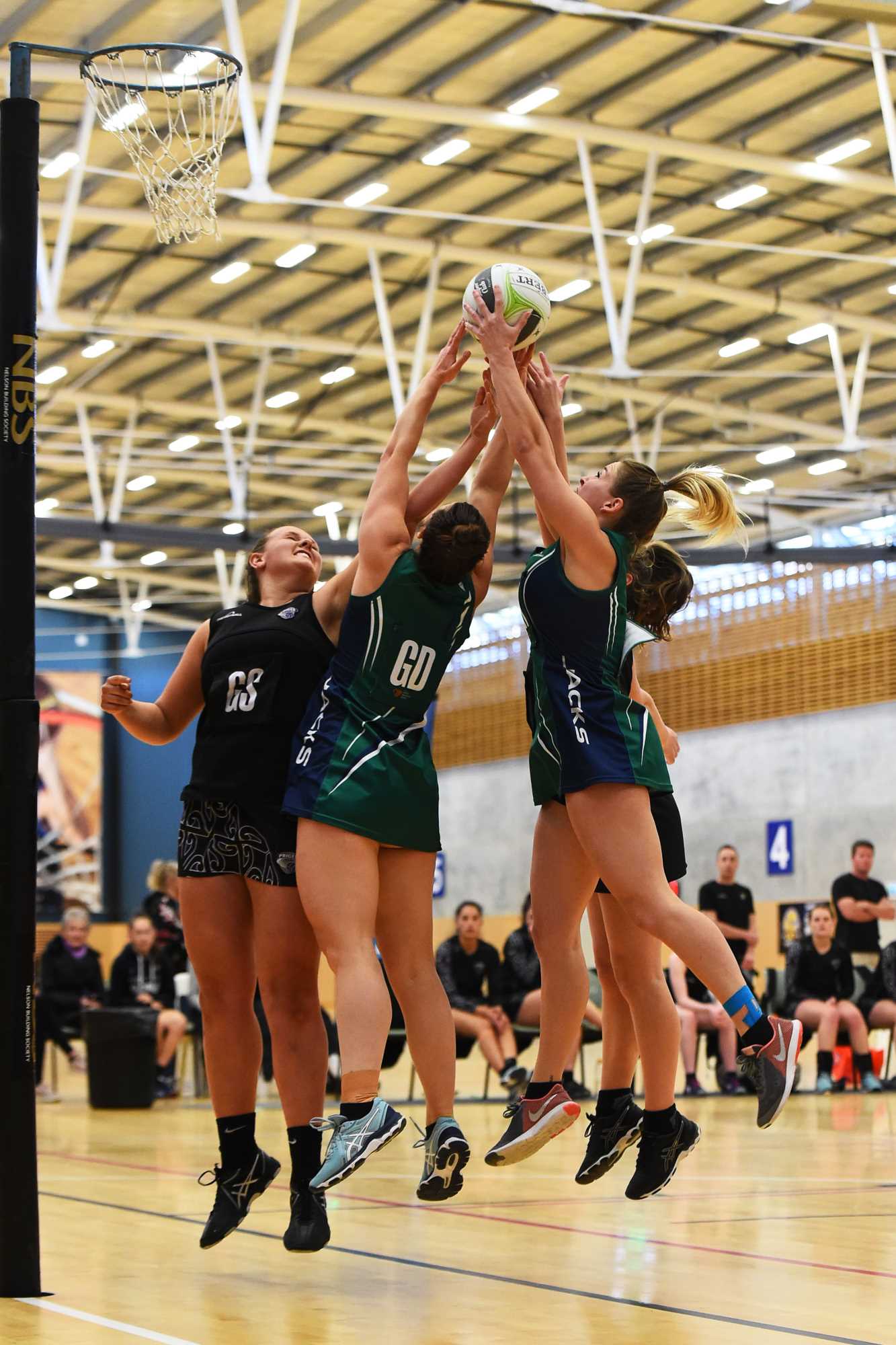 NELSON, NEW ZEALAND - AUGUST 31: Premiership Netball Final - Jacks OPD v Prices Ahurei. Saturday 31 August 2019 in Stoke, New Zealand. (Photo by Chris Symes/Shuttersport Limited)