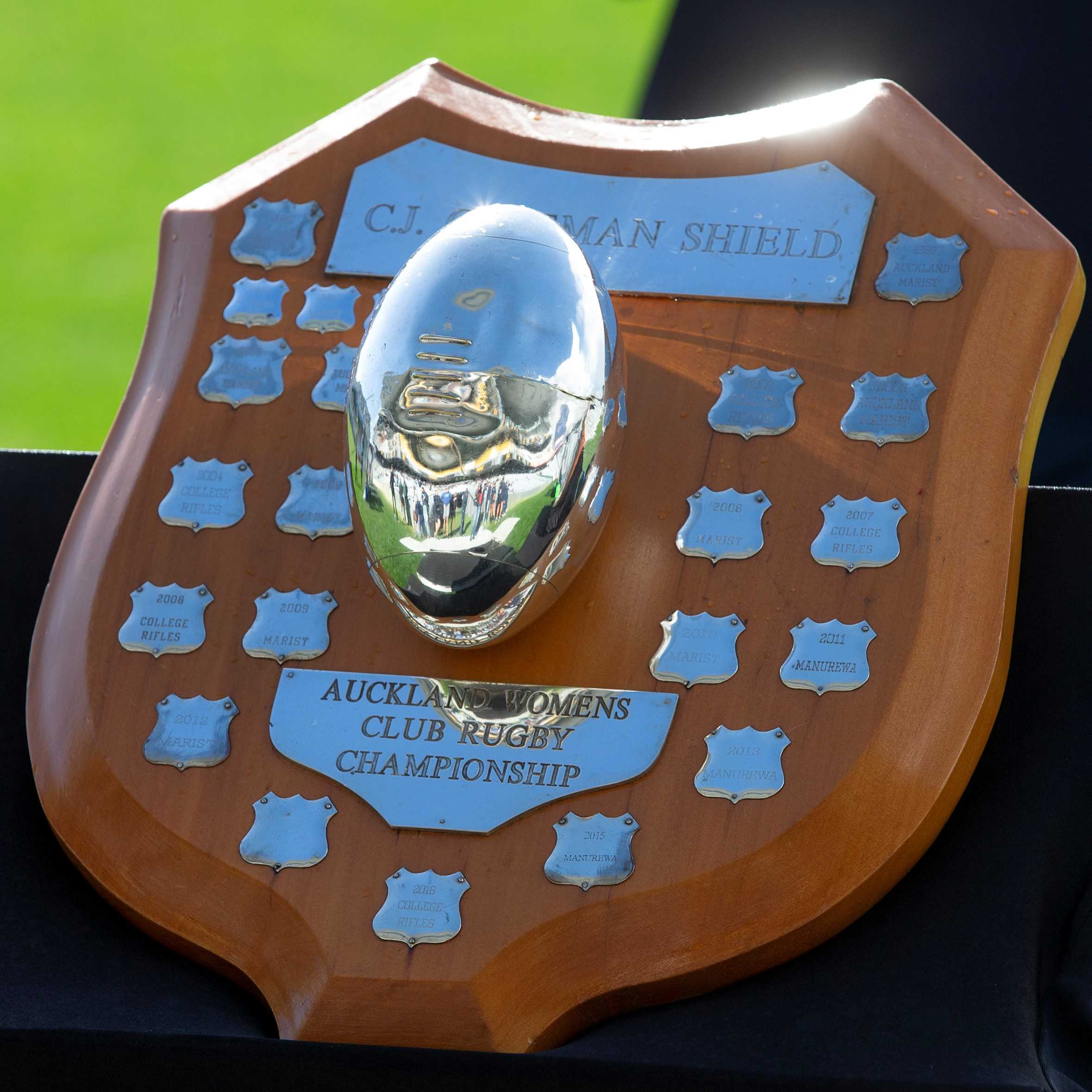The Coleman Shield, during the Auckland Rugby Union Premier Women’s Coleman Shield Final between College Rifles Thunderbirds and Marist, held at Eden Park.    20  July  2019Copyright photo: Brett Phibbs / www.photosport.nz