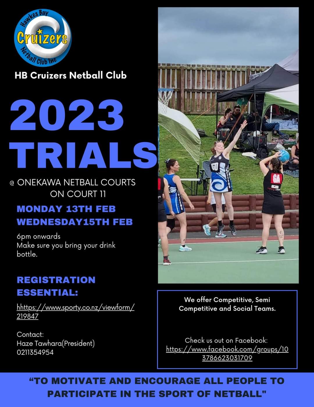 Hawke's Bay Netball - CLUB NETBALL