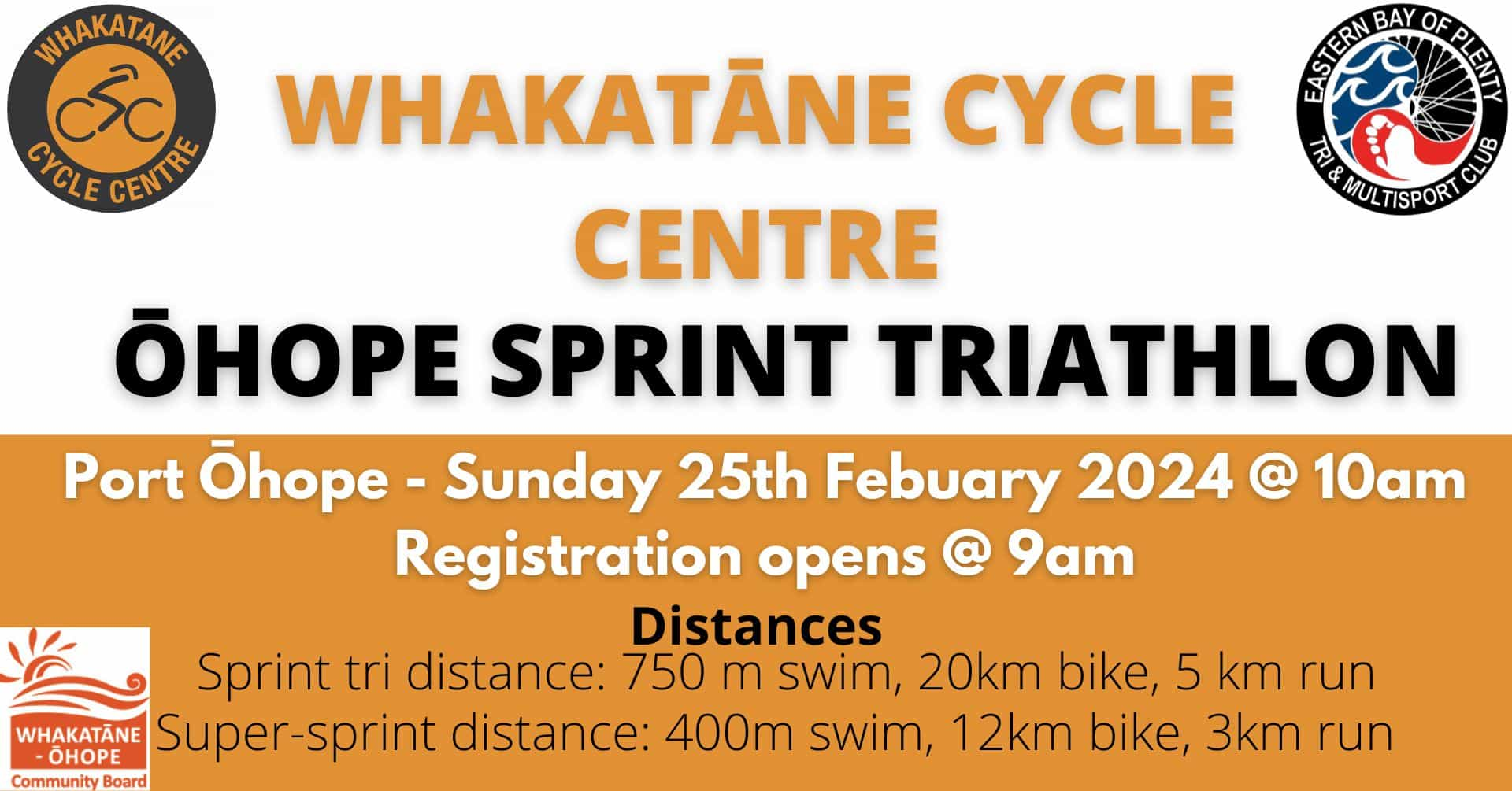 Eastern BoP Triathlon Multisport Club Entries and fees